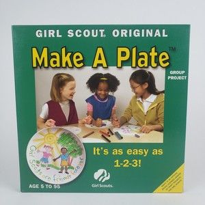 Makit Products Girl Scouts Make-A-Plate Craft Kit